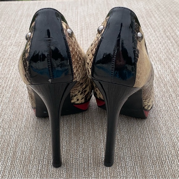 Guess snakeskin and red heels size 9.5 - Picture 6 of 14